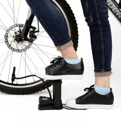Foot Air Pump – Compact, Portable with Pressure Gauge for Tires