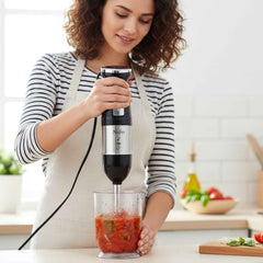 Handheld Stainless Steel Emulsion Blender – Powerful 300W Motor