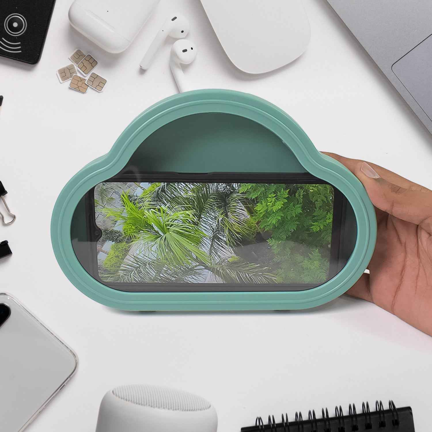 Waterproof Phone Holder – Shower Wall Mount, 360° Rotation | Phonixio