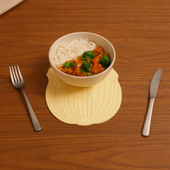 Silicone Leaf Coaster Set – Heat-Resistant & Anti-Slip Protection