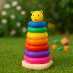 Kids Stacking Rings – Jumbo Teddy Bear Educational Toy | Little Learners