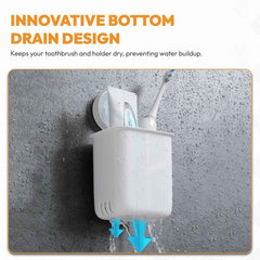 Bathroom Organizer Cups – Space-Saving Wall Mounted Set