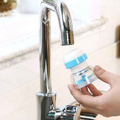 Adjustable Kitchen Sink Tap Water Filter – Splash Guard & Rotating Sprayer