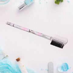 Makeup Brush Set – 5-Piece Floral Face, Eyes & Lips Kit