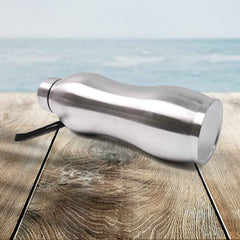 Stainless Steel Single Wall Water Bottle – Durable & Leak-Proof 1000ml