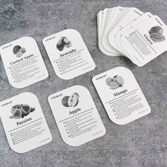 Fruit Flashcards – Durable 32-Piece Early Learner Set