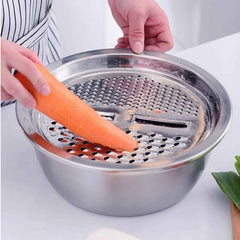 Julienne Grater – 3-in-1 Stainless Steel Salad Maker | Quickslice
