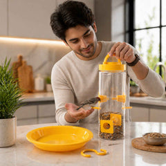 Hanging Bird Feeder Ð Multi-Port Design for Garden & Balcony