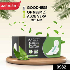 Sanitary Pads with Neem Aloe Vera – Ultra Thin | Beautiful Basics