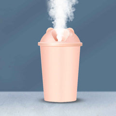 USB Humidifier – Cute Bear LED Air Mist Diffuser for Home | Airvanta