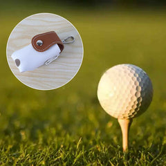 Golf Tees Holder with Carabiner – Compact & Convenient Pouch
