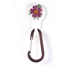 Small Snap Hook Clasps Loop Belt – Durable Steel Keychain Clip