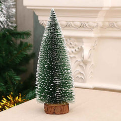 Mini Artificial Christmas Tree with Snow Effect – Compact Festive Decor