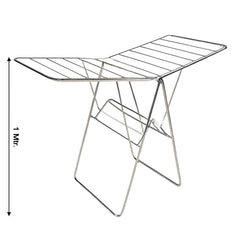 Cloth Drying Stand – Heavy Duty Foldable Stainless Steel Laundry Rack