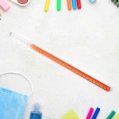Acrylic Rulers Ð Precise 30 cm Measurement for Crafts & Learning