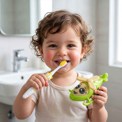 Kids Toothbrush with Helicopter Toy Ð Fun & Effective Oral Care