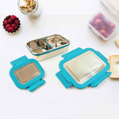 Stainless Steel Lunch Box – Durable Leak-Proof 2 Pc Set