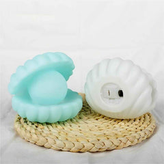 Pearl Shell Night Lamp – Aesthetic Desk Decor & Nursery Light | Deskrova