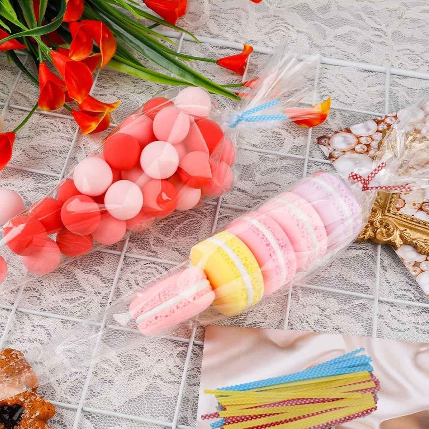 Disposable Piping Bags – 100 Pcs Medium for Cake Decorating