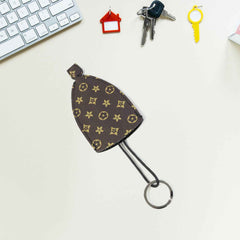 Designer-Style Keyholder – Secure Ring & Stylish Strap