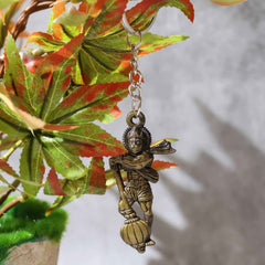 Lord Hanuman Metal Keychain – Durable Spiritual Devotional Accessory
