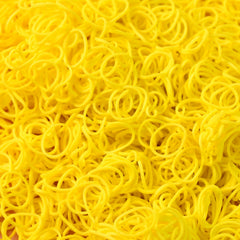 Close-up of premium elastic rubber bands made from high-quality rubber