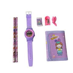 Kids Stationery Set – 7-in-1 School Kit for Girls & Boys |