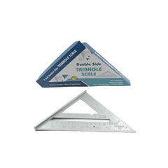 45-Degree Triangle Ruler – 7-Inch Aluminum Rafter Square | BoltForce