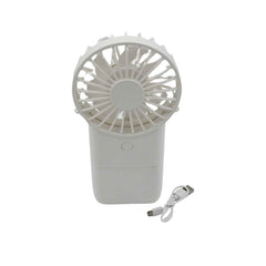 Handheld Fan – USB Rechargeable, 3 Speed Portable | Velvet Wellness