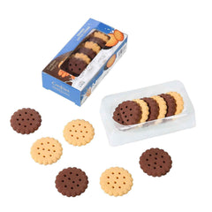 Biscuit Erasers – Fun Kids Stationery Set (6 Pcs) | Writezo