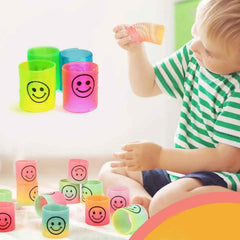 Slinky Spring Toy – Multicolor Fun Pack (12 Pcs) | Little Learners