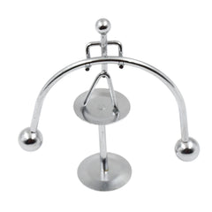 The compact Mini Steel Balance Toy, perfect as a stress-relief desk decor item.
