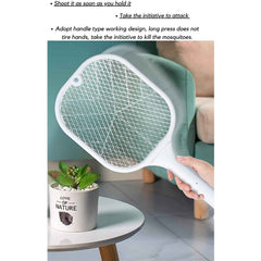 Mosquito Killer Racket – UV Light & USB Rechargeable | FlyTamer