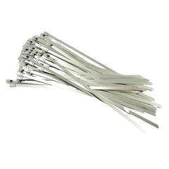 Stainless Steel Cable Ties – Heavy-Duty, 100 Pc |