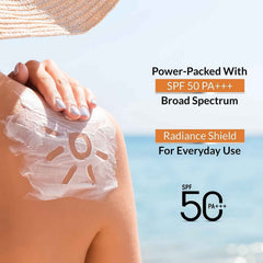 Vitamin C Sunscreen SPF 50 PA+++ – Brightening & UV Protection