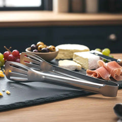 Stainless Steel Serving Tongs – Strong Grip & Multipurpose