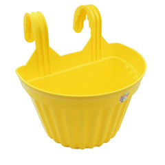 Hanging Plastic Planters - Multicolor UV-Stabilised | Indo Glow