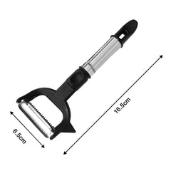 Julienne Vegetable Peeler – 2-in-1 Stainless Steel Blades | Quickslice