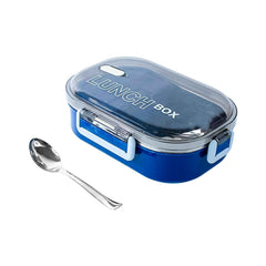 Steel Lunch Box – Airtight, Leak-Proof, Dual Compartment 1000ml