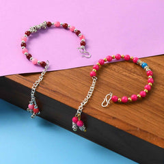 Beaded Bracelet – Traditional Ethnic Adjustable Wrist Jewelry