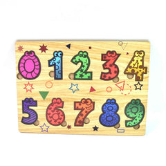 Wooden Number Puzzle – Early Learning Board | Inventive Play