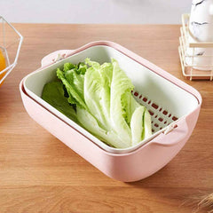 Rotatable Strainer Basket – BPA-Free Double Layer | Vastate