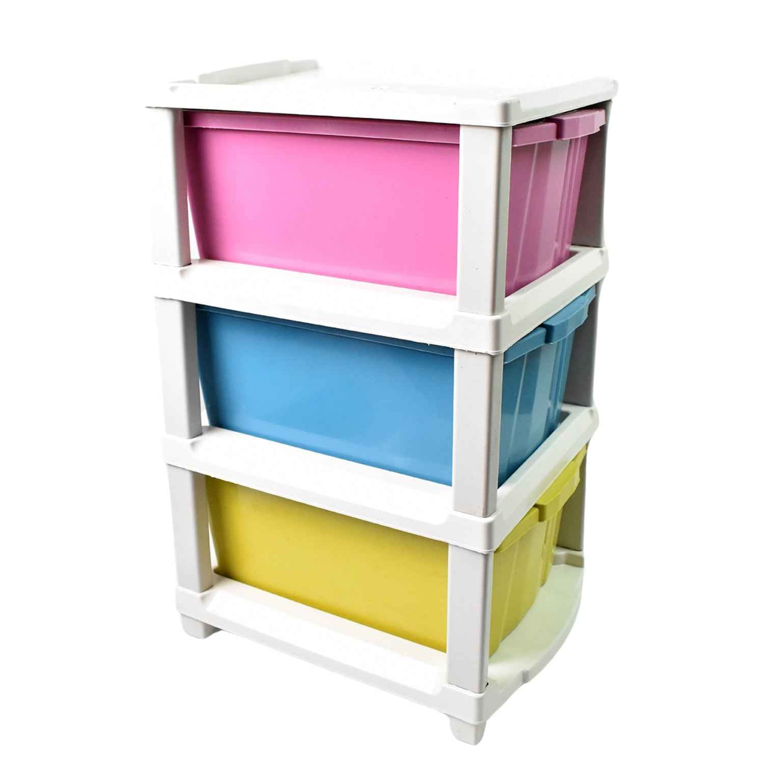 Plastic Drawer Organizer – 3-Layer Multi-Purpose | Organivo