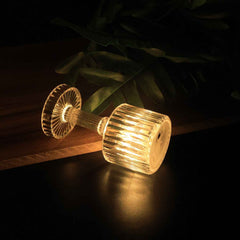 LED Crystal-Effect Table Lamps – Set of 24 Decorative Lights