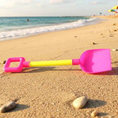 Kids Beach Sand Shovel – Lightweight Plastic Spade for Play
