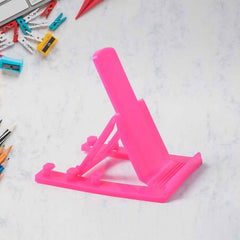Adjustable Plastic Mobile Phone Stand – Foldable & Portable Holder