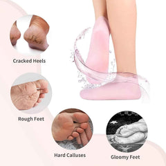 Silicone Moisturizing Socks – Softening Dry Cracked Feet