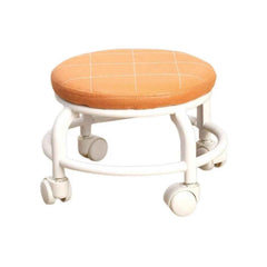 Low Height Rolling Stool – Multifunctional Plastic Seat | Storenzo