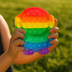 Silicone Pop It Fidget Toy – Stress Relief & Sensory Game
