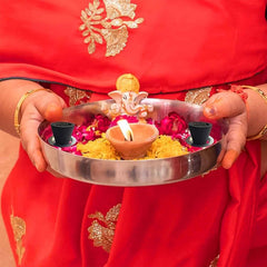 Top-down view of multiple Gugal Sambrani cups arranged neatly in their packaging.